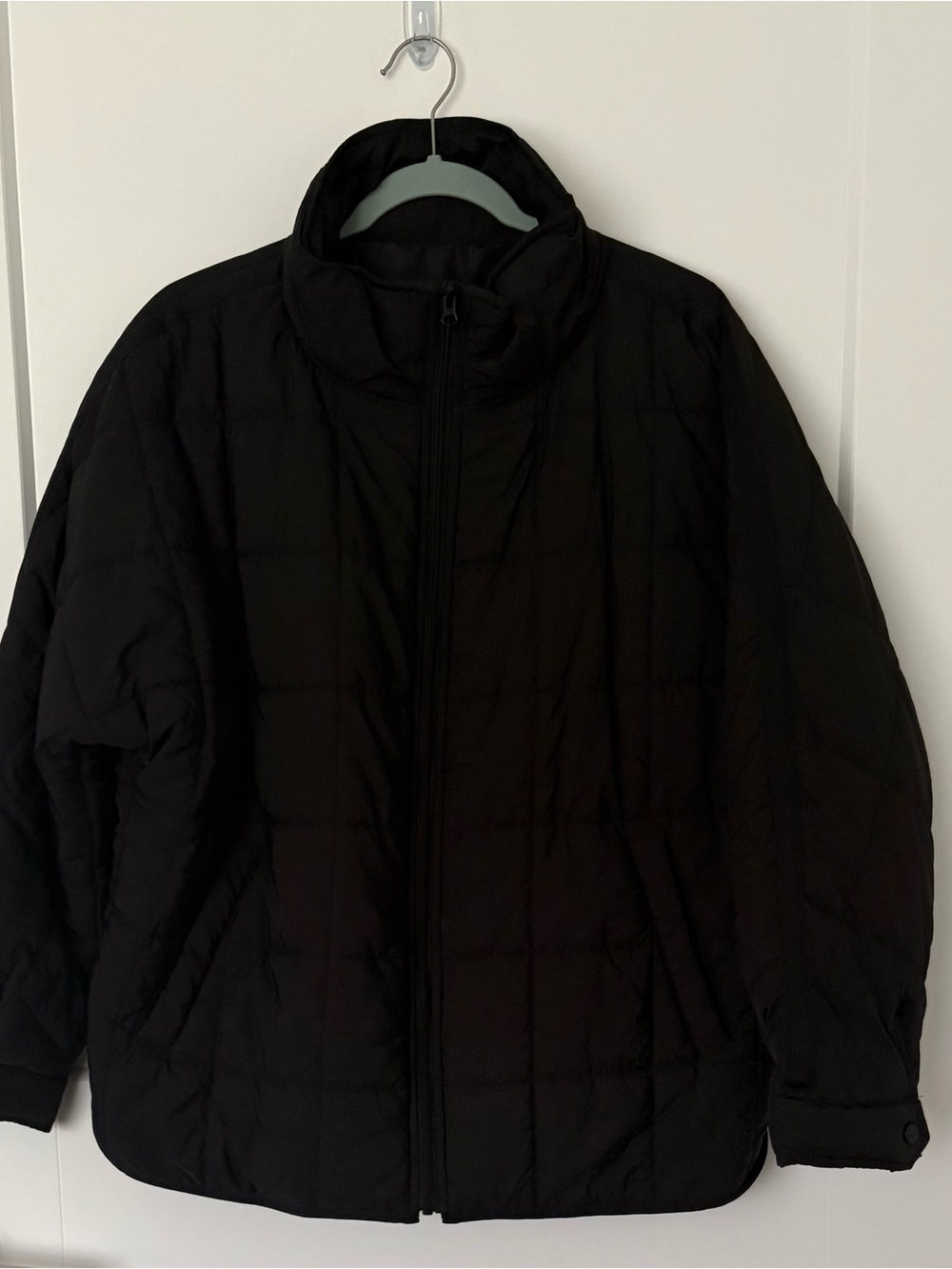 Amazon Women's Black Quilted Puffer Jacket